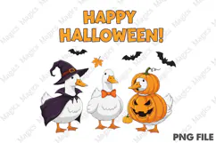 Happy Halloween Png Boo Spooky Goose Png Product Image 1