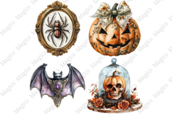 Victorian Halloween | Halloween Sublimation Designs Product Image 1