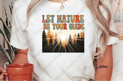 Let Nature Be Your Guide PNG | Camping Sublimation Design Product Image 2