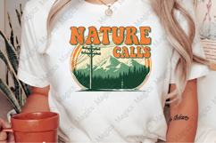 Nature Calls PNG | Camping Sublimation Design Product Image 2