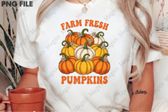 Farm Fresh Pumpkins Sublimation,Fall Png Product Image 2