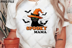 Spooky Mama PNG, Retro Halloween PNG Product Image 2