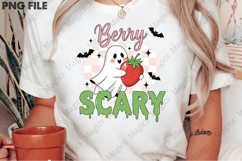 Berry Scary Spooky Summer Strawberry PNG Product Image 2