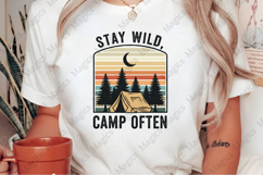 Stay Wild, Camp Often PNG | Camping Sublimation Design Product Image 2