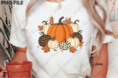 Fall Pumpkins Thanksgiving Halloween PNG Product Image 2