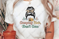 Camping Hair, Don&#039;t Care PNG | Camping Sublimation Design Product Image 2