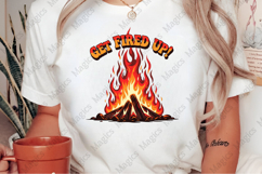 Get Fired Up PNG | Camping Sublimation Design Product Image 2