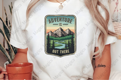 Adventure Is Out There PNG | Camping Sublimation Design Product Image 2