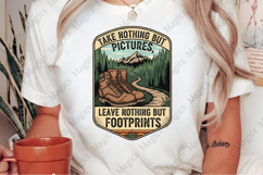 Take Nothing But Pictures, Leave Nothing But Footprints Png Product Image 2
