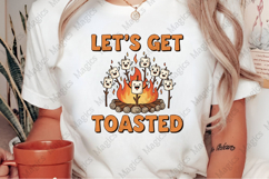 Let&#039;s Get Toasted PNG | Camping Sublimation Design Product Image 2