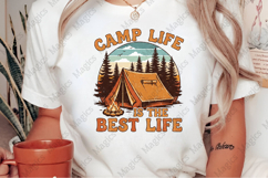 Camp Life Is The Best Life PNG | Camping Sublimation Design Product Image 2