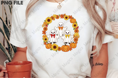 Ghost Pumpkin Autumn Fall Halloween PNG Product Image 2