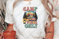 Camp Vibes Only PNG | Camping Sublimation Design Product Image 2