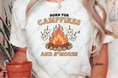 Born For Campfires And S&#039;mores PNG | Camping Sublimation Product Image 2