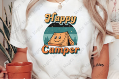Happy Camper PNG | Camping Sublimation Design Product Image 2