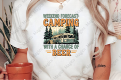 Camping With A Chance Of Beer PNG | Camping Sublimation Product Image 2