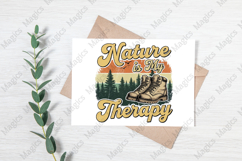 Nature is My Therapy PNG | Camping Sublimation Design Product Image 3