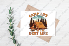 Camp Life Is The Best Life PNG | Camping Sublimation Design Product Image 3