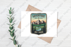 Adventure Is Out There PNG | Camping Sublimation Design Product Image 3