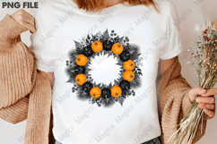 Halloween Pumpkin with Fall Wreath Product Image 3