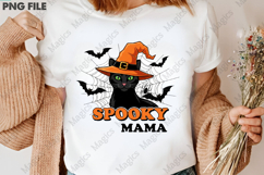 Spooky Mama PNG, Retro Halloween PNG Product Image 3