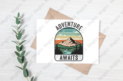 Adventure Awaits PNG | Camping Sublimation Design Product Image 3