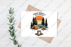 Forest Nights PNG | Camping Sublimation Design Product Image 3