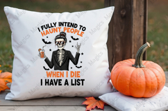 I Fully Intend to Haunt People Halloween Product Image 3