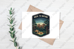 Back To Nature PNG | Camping Sublimation Design Product Image 3