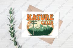 Nature Calls PNG | Camping Sublimation Design Product Image 3