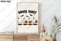 Halloween Silly Goose PNG,Funny Goose Ha Product Image 3