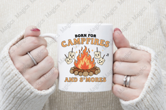 Born For Campfires And S&#039;mores PNG | Camping Sublimation Product Image 4