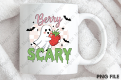 Berry Scary Spooky Summer Strawberry PNG Product Image 4