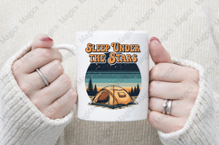 Sleep Under The Stars PNG | Camping Sublimation Design Product Image 4