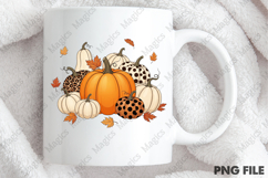 Fall Pumpkins Thanksgiving Halloween PNG Product Image 4