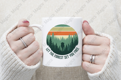 Let The Forest Set You Free PNG | Camping Sublimation Design Product Image 4