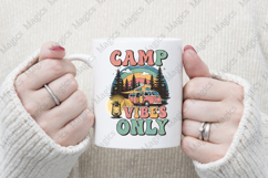 Camp Vibes Only PNG | Camping Sublimation Design Product Image 4