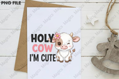 Holy cow im cute png Product Image 3