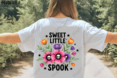 Halloween Skull Flower PNG Product Image 3