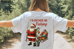 ID RATHER BE Fishing png Product Image 3