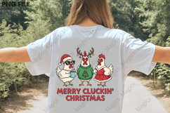 Merry Cluckin&#039; Christmas png Product Image 3