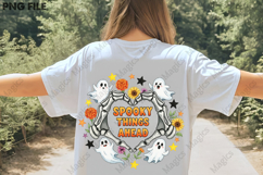 Boho Halloween Skeleton Hand PNG Product Image 3
