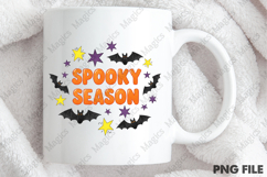 Boho Halloween Spooky Bats PNG Product Image 4