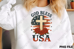 USA 4th July God Bless America Patriotic Product Image 2