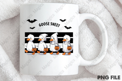 Funny Halloween Silly Goose Sheet PNG Product Image 3