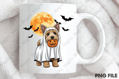 Retro Ghost Dog PNG Product Image 3