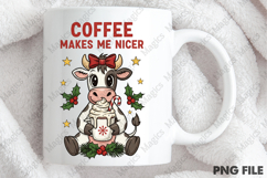 Coffee makes me nicer png Product Image 4