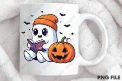 Cute ghost png,Halloween png Product Image 3