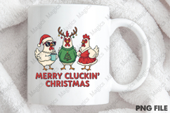 Merry Cluckin&#039; Christmas png Product Image 4