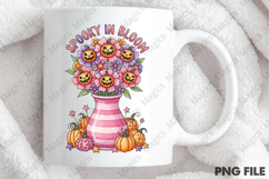 Boho Halloween Flower PNG Product Image 4